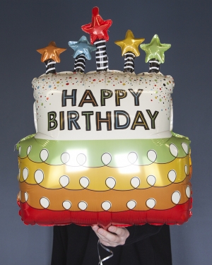 Шар Торт на День Рождения