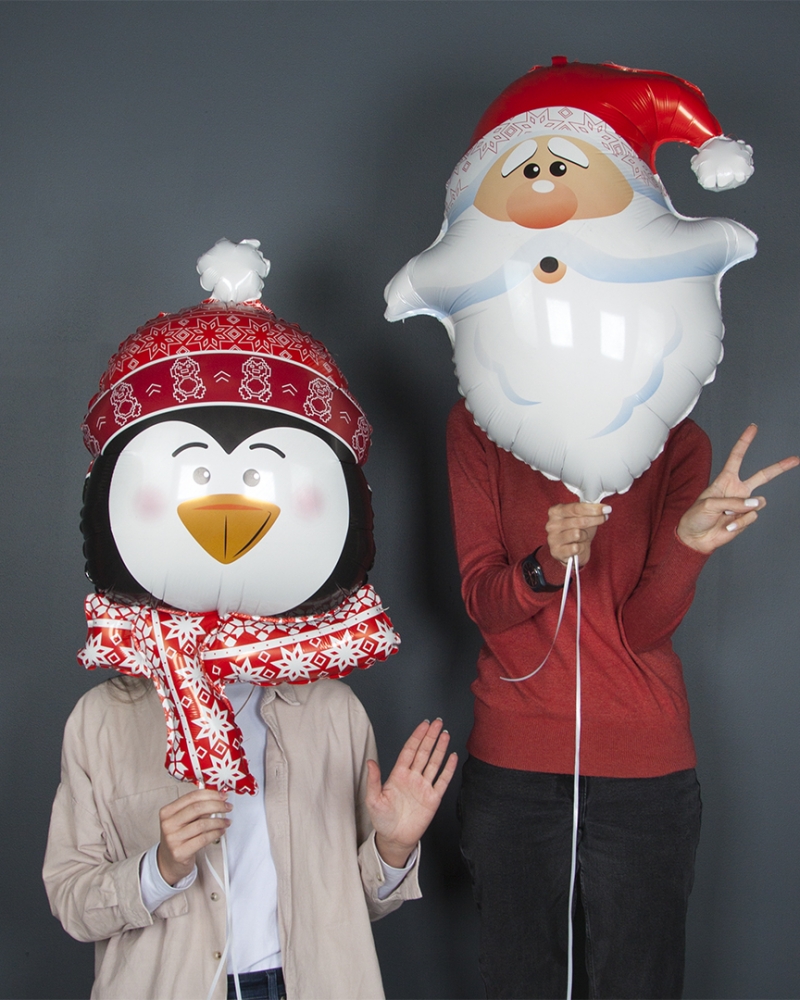 Шар Новогодний пингвин