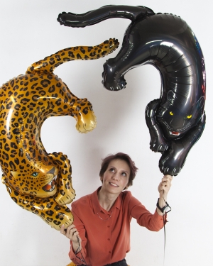 Шары Дикая пантера и Леопард