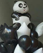 Фонтан шаров "Большая панда"