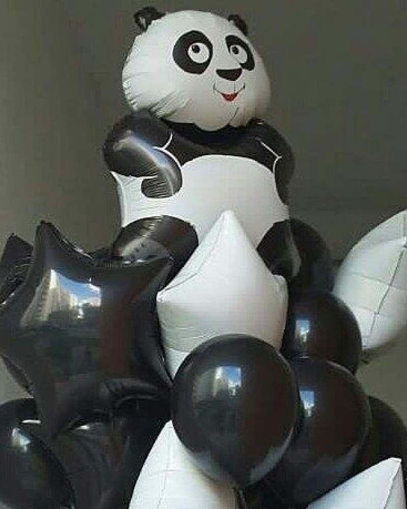 Фонтан шаров "Большая панда"