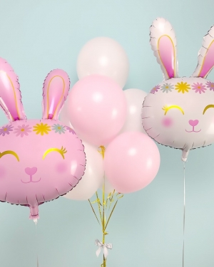 Набор шаров Зайки Розовые 