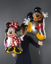 Шары фигуры Минни и Микки Маус