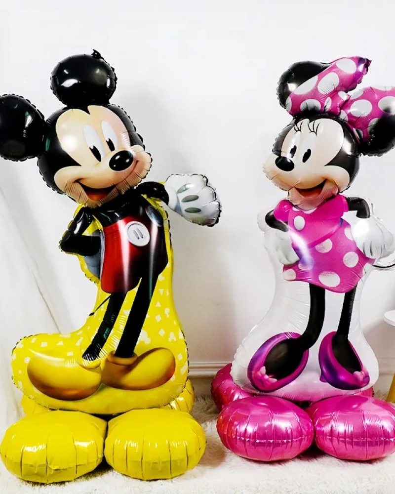 Шары Фигуры на подставке Минни и Микки Маус