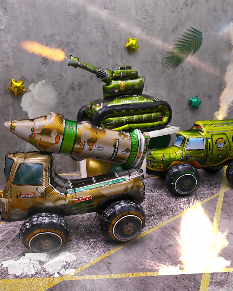 Шар 3D Фигура, Танк