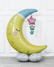 Шар 3D Фигура на подставке Полумесяц и звезды