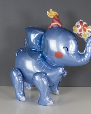 Шар 3D Фигура, Слоненок в колпачке 