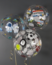 Шары Bubbles, Космос, Футбол, Машинки