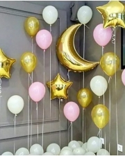 Шары Золотая ночь