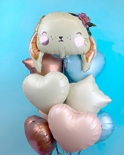 Букет "Милая кошка" для девочки