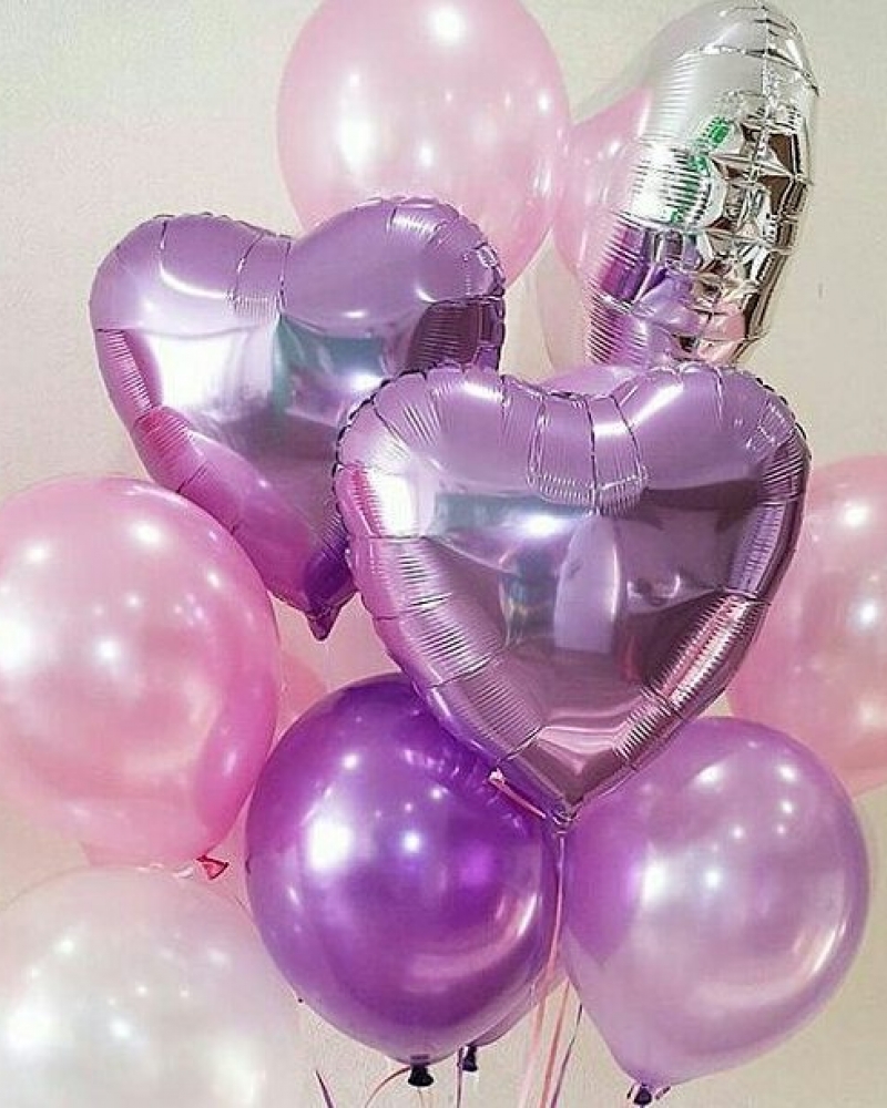 Букет "Сиреневые брызги"