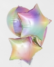 Шар Звезда Радужная феерия