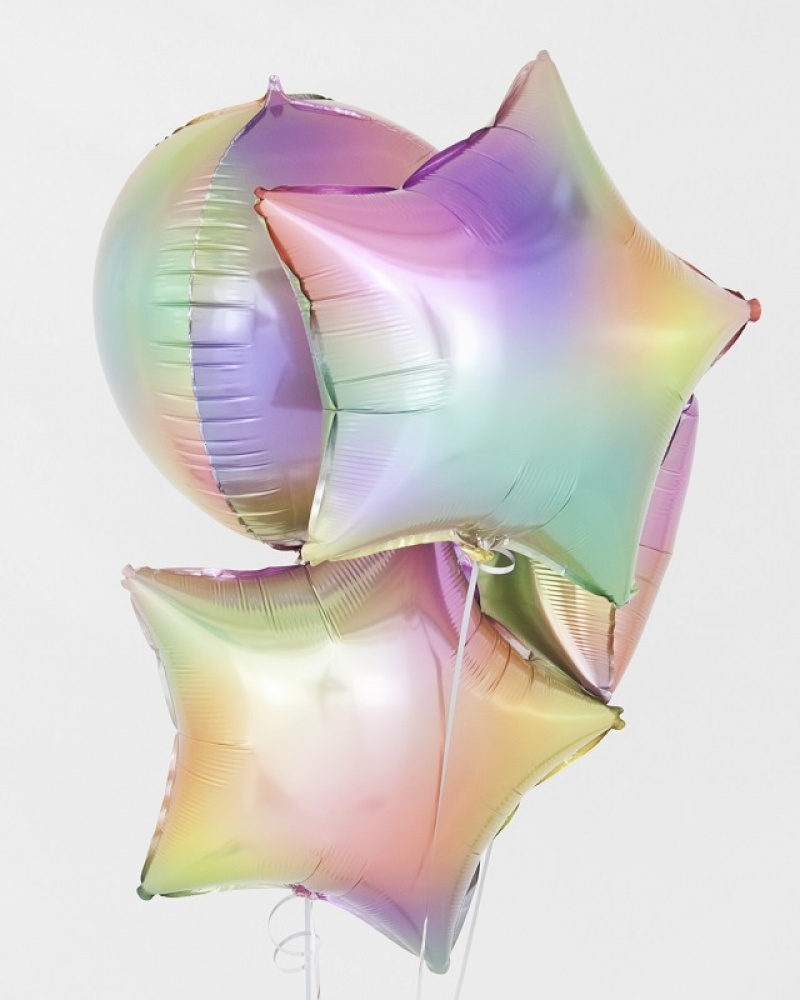 Шар Звезда Радужная феерия