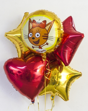 Шарики Три кота