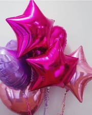 Шарики Звезды и Сердца Фуше