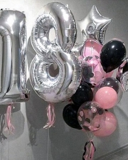 Букет "Счастливые 18"