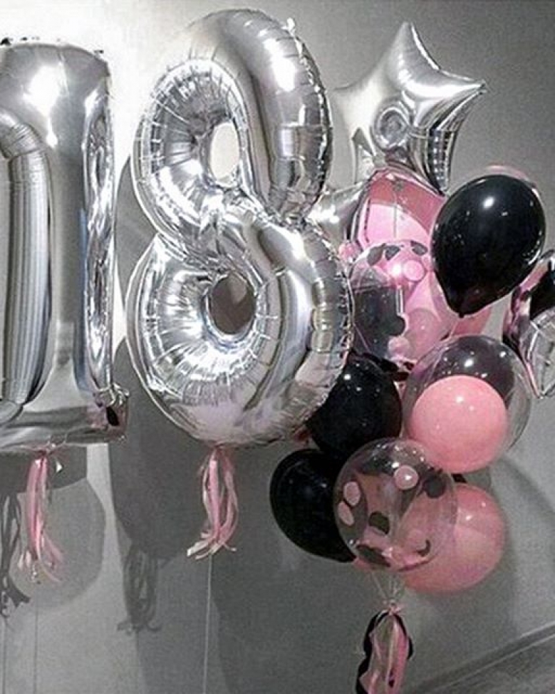 Букет "Счастливые 18"