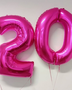 Воздушные шары Цифры 20