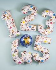 Шары Цифры  Щенячий Патруль