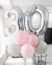 Шары на юбилей для девушки