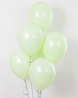 Воздушные шары Нежно-зеленый
