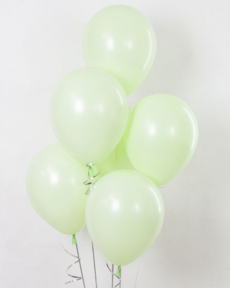 Воздушные шары Нежно-зеленый