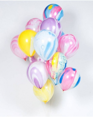 Шар Мраморное ассорти, агат