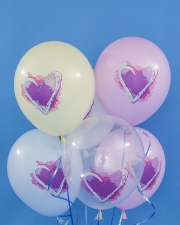 Шар Сердце Граффити, Макарунс, Ассорти