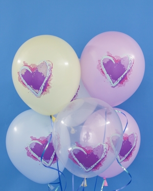 Шар Сердце Граффити, Макарунс, Ассорти