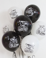 Воздушный Шар С Днем Рождения! (мотоциклы)