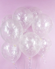 Воздушный шар Искры снежинок