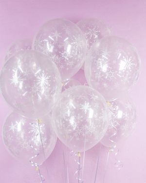 Воздушный шар Искры снежинок