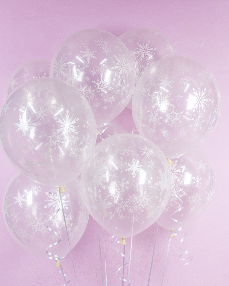 Воздушный шар Искры снежинок