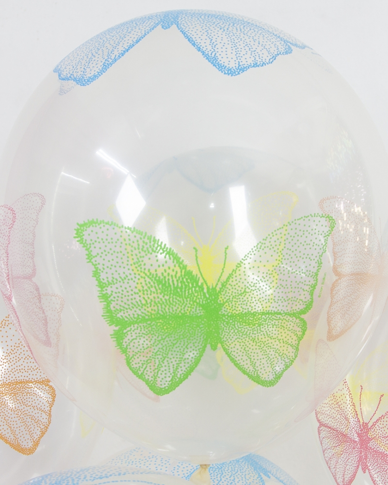Воздушный шар Яркие бабочки