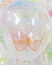 Воздушный шар Яркие бабочки
