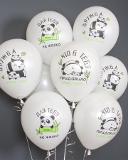 Воздушные шары Дружные панды