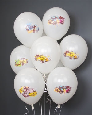 Воздушные шары Машинки Граффити