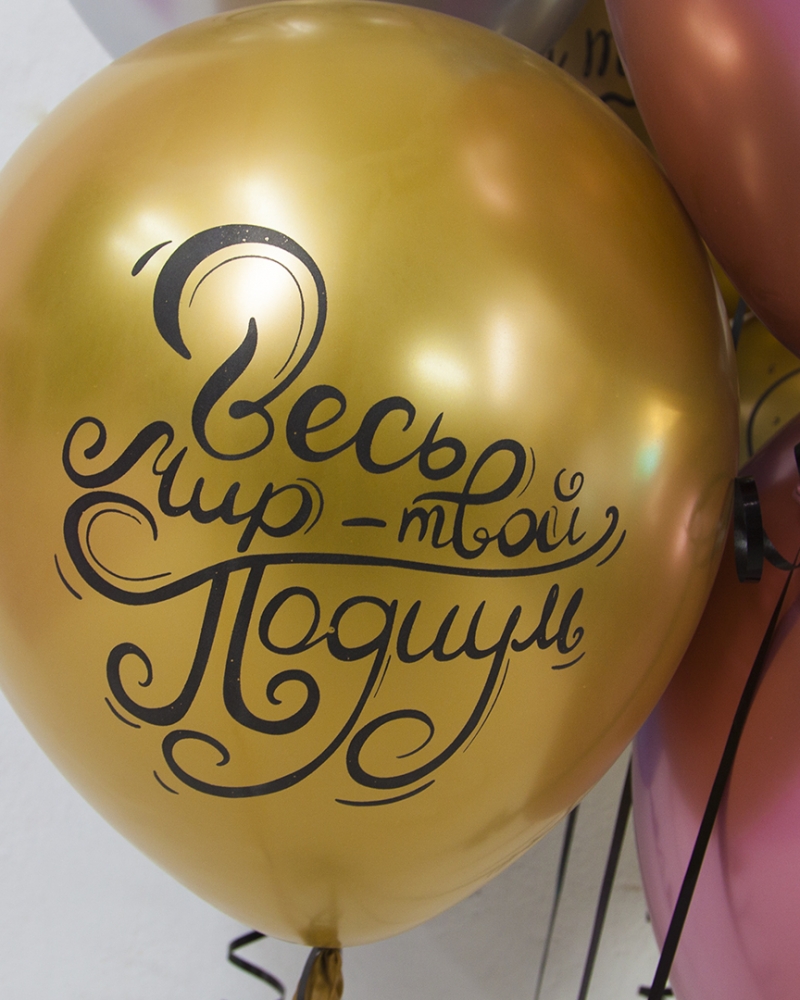 Воздушный шар Весь мир - твой подиум!