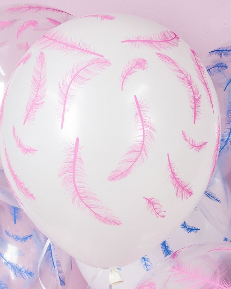 Воздушный шар Нежные перья