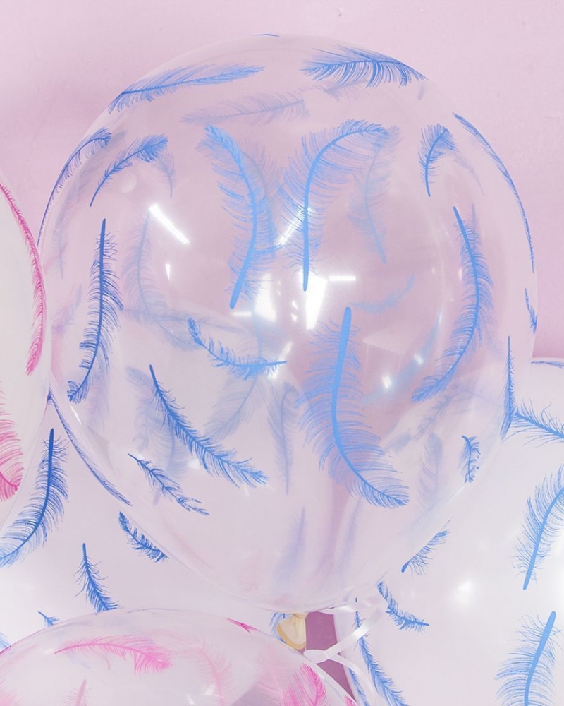 Воздушный шар Нежные перья