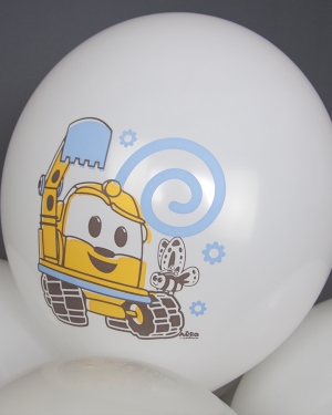 Воздушные шары Грузовичок Лёва, С Днем Рождения!