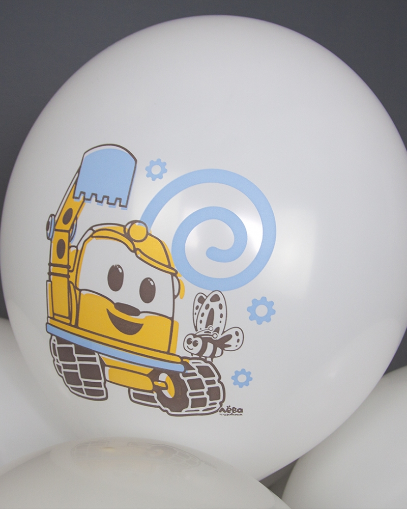 Воздушный Шар Грузовичок Лёва, С Днем Рождения!,