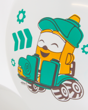 Воздушный Шар Грузовичок Лёва, С Днем Рождения!,