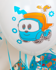 Воздушный Шар Грузовичок Лёва, С Днем Рождения!,