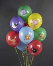 Воздушный Шар Три Кота, Играем вместе