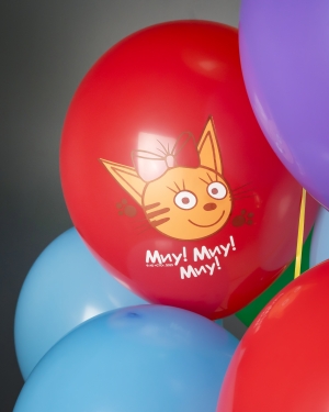 Воздушный Шар Три Кота, Играем вместе