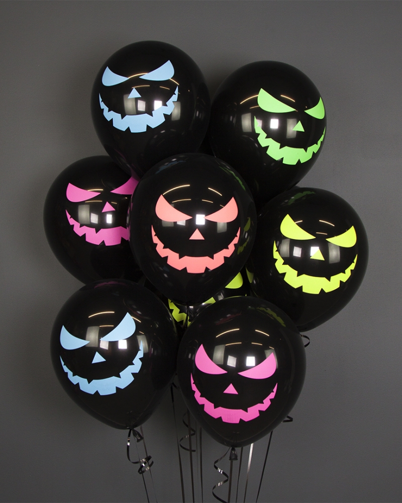 Воздушный Шар Яркие тыквы на Хэллоуин