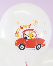 Воздушный Шар Синий трактор и Котенок Котэ