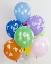 Воздушный Шар Бравл Старс, Звездные бойцы, дизайн №3