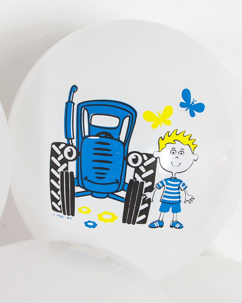 Воздушный Шар Синий трактор